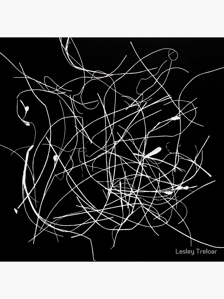 Thumbnail 3 of 3, Sticker, Messy Grasses designed and sold by latreloar.