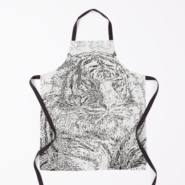 Item preview, a tiger drawn in words designed and sold by JoeEJackson.