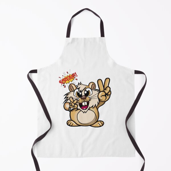 Item preview, Peace Sign and Screaming Hamster - For Hamster Lovers designed and sold by Designs-360-.