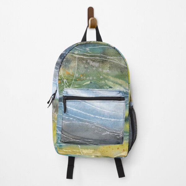Item preview, Nature and landscapes, blue landscape, indigo sky designed and sold by anaozzart.