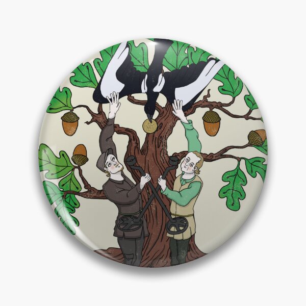 Item preview, Medieval Detectorists - Thieving Magpie - DMDC - No background designed and sold by Inflict Design.
