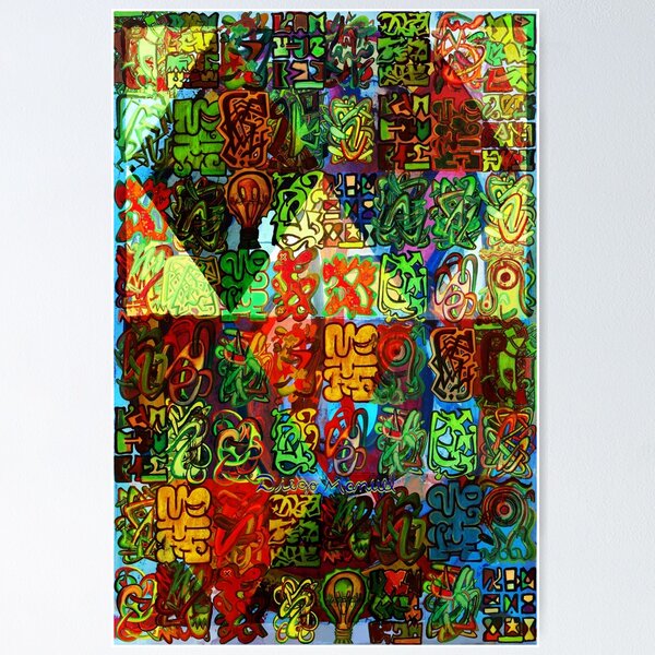 Item preview, Pop abstract designed and sold by Diego Manuel Rodriguez.