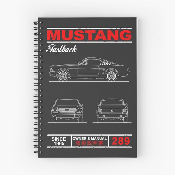 Item preview, Blueprint of the Mustang Fastback designed and sold by rogue-design.