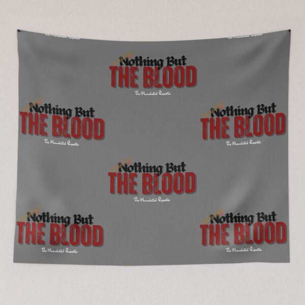 Item preview, Nothing But the Blood | I John 1:7 - Gray designed and sold by TheReporter1.