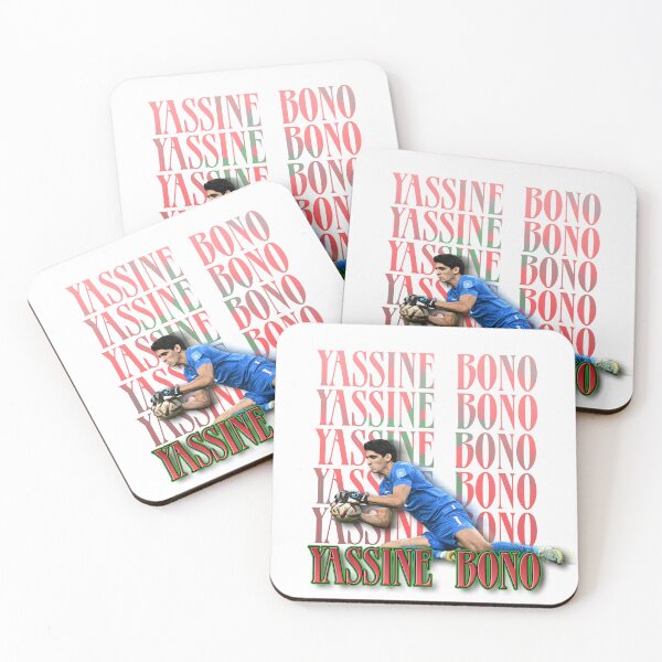 Item preview, Yassine Bounou '' BONO '' Morocco Football Goalkeeper designed and sold by TheArtfulAttic.