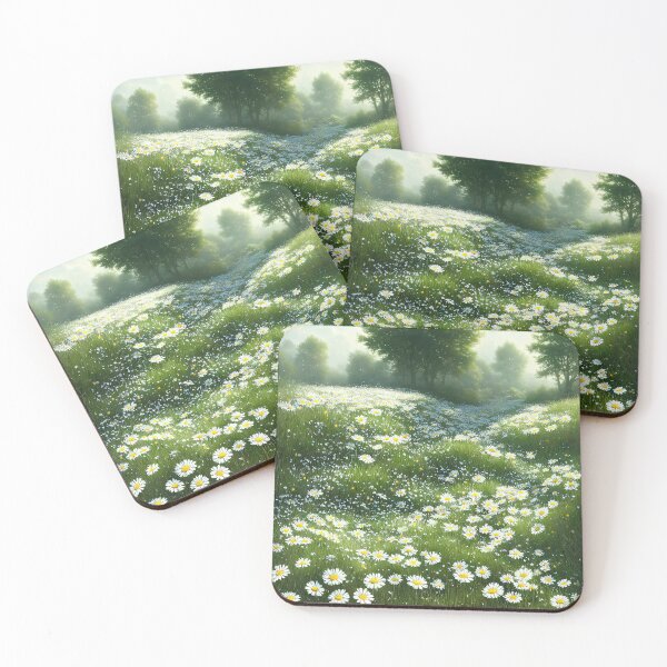 Item preview, Field Full of Daisies for April designed and sold by FamiliarPufferfish.
