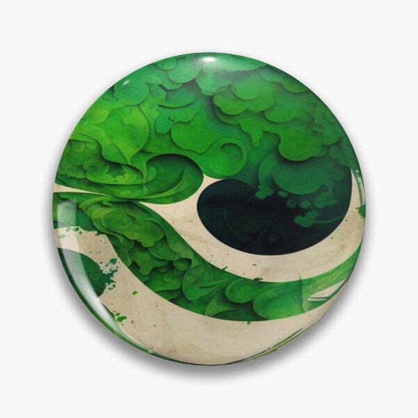 Item preview, St Patricks Day Artwork - Green abstract artwork designed and sold by Unwind-Art-Work.