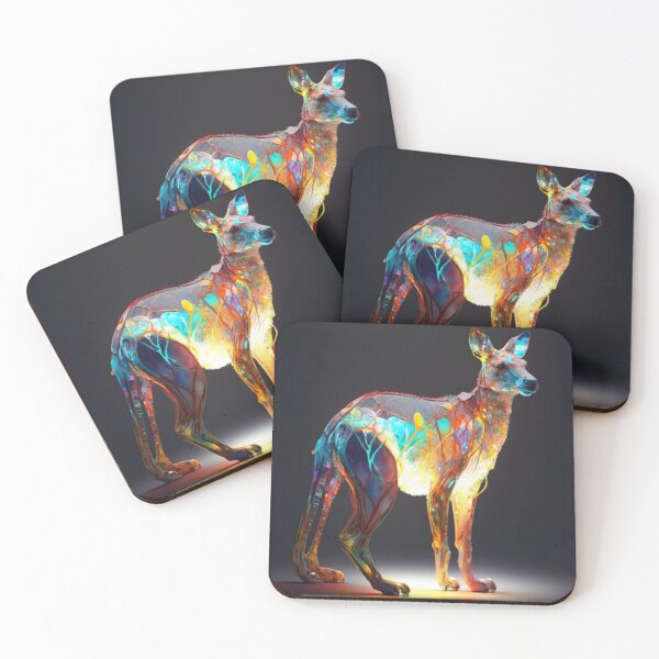 Item preview, Colourful and Wonderful Kangaroo designed and sold by GloriousArtSKD.