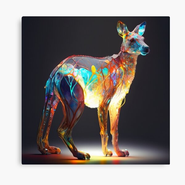 Item preview, Colourful and Wonderful Kangaroo designed and sold by GloriousArtSKD.