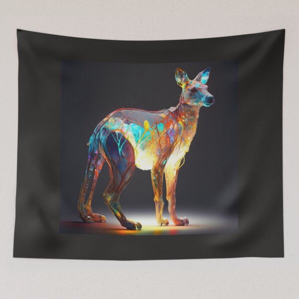 Item preview, Colourful and Wonderful Kangaroo designed and sold by GloriousArtSKD.