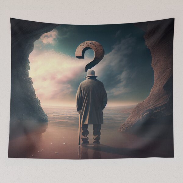 Item preview, Searching for an Answer Digital Painting designed and sold by CodeAndColors.