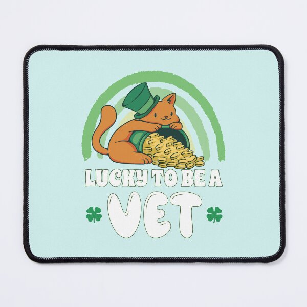 Item preview, Cute Cat Vet St Patricks Day Art designed and sold by MrEddie10.