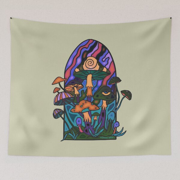 Item preview, Dark Night of the Soil | Garden of Shrooms  designed and sold by Daniel Watts.
