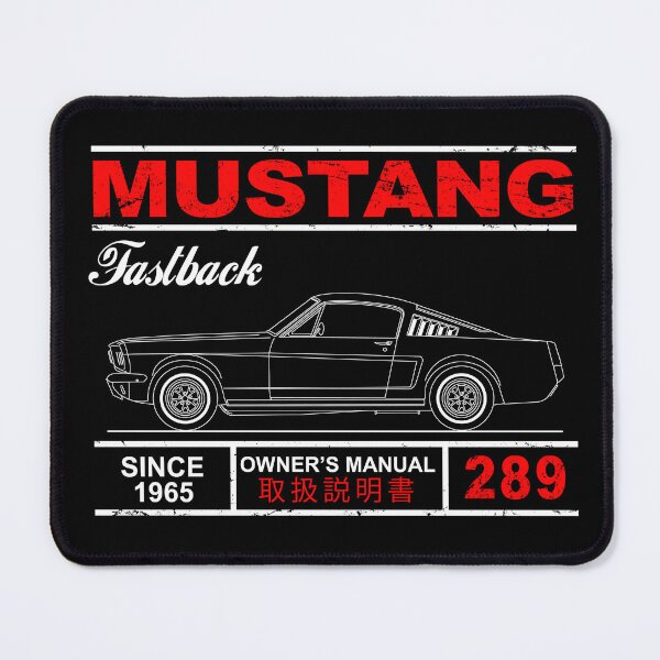 Item preview, Blueprint of the Mustang Fastback designed and sold by rogue-design.