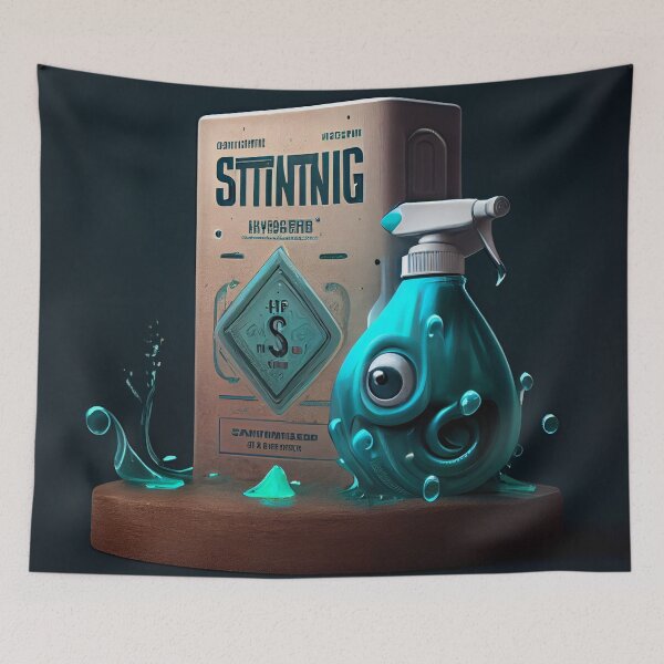 Item preview, Sanitizing SR Digital Painting designed and sold by CodeAndColors.