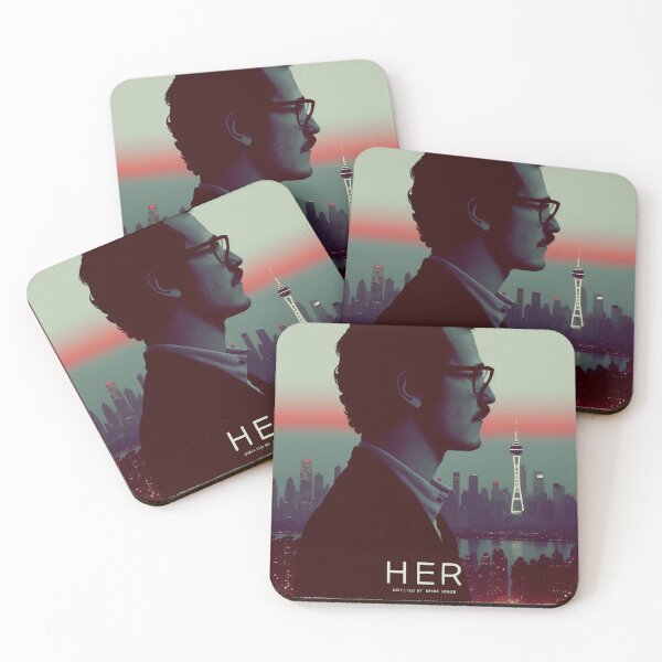 Item preview, Her, alternate movie poster designed and sold by jbrulmans.