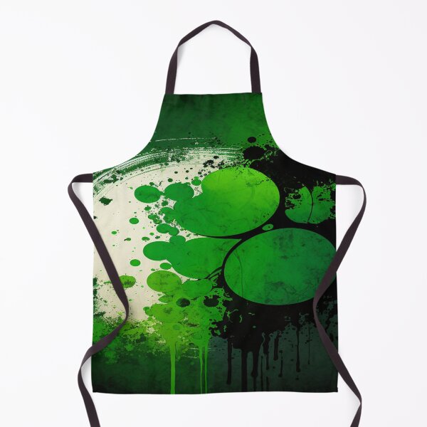 Item preview, St Patricks Day Artwork - Green abstract artwork designed and sold by Unwind-Art-Work.
