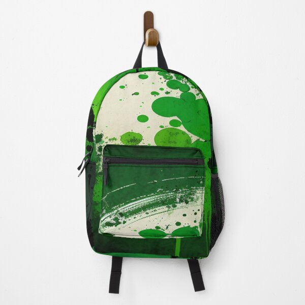 Item preview, St Patricks Day Artwork - Green abstract artwork designed and sold by Unwind-Art-Work.
