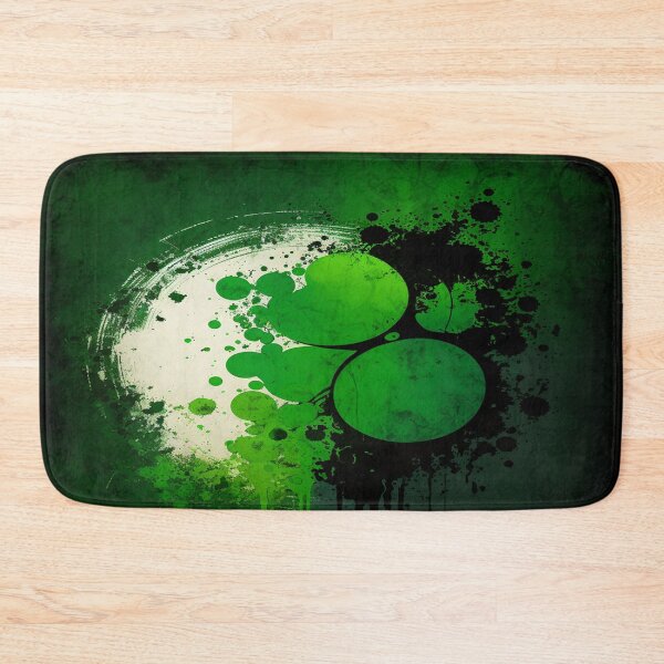 Item preview, St Patricks Day Artwork - Green abstract artwork designed and sold by Unwind-Art-Work.