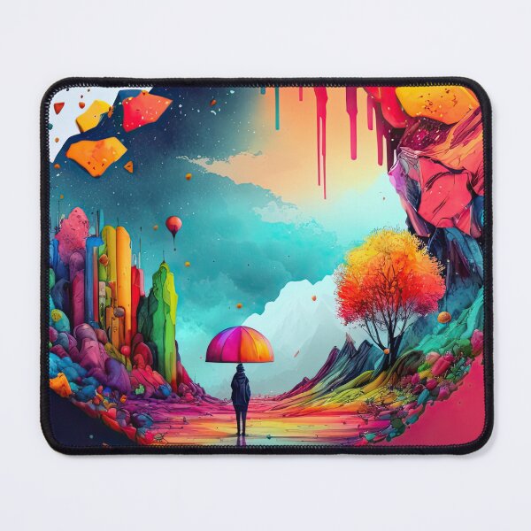 Item preview, Melting Rainbow Abstract designed and sold by BrushBubble.