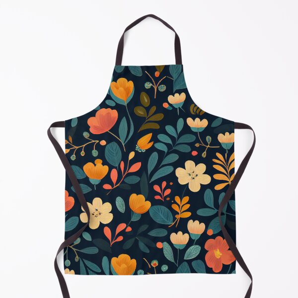 Artikelvorschau, Simple Floral Pattern Digital Painting entworfen und verkauft von CodeAndColors.