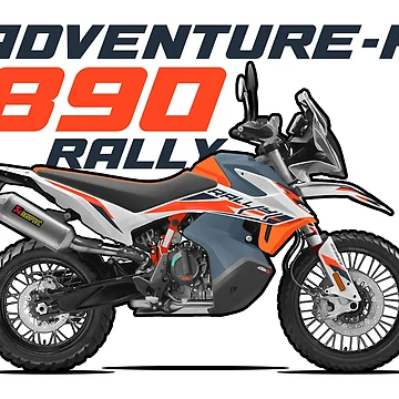 Artwork thumbnail, 890 Adventure R Rally by Tomislav Lozić