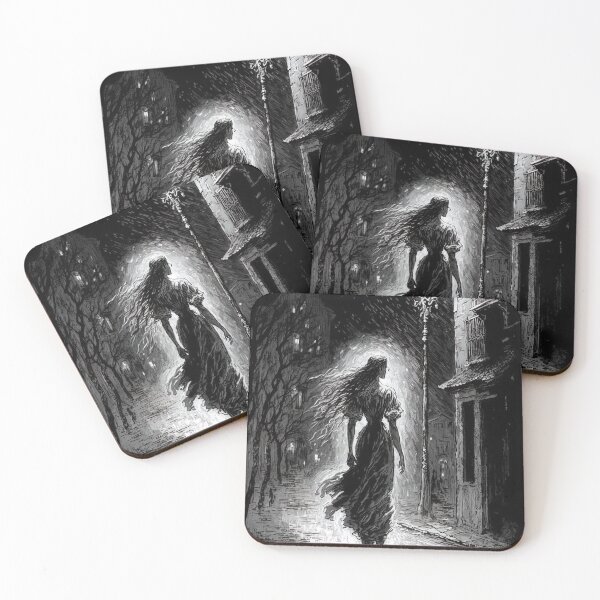 Item preview, On a midnight street designed and sold by AM FineArtPrints.