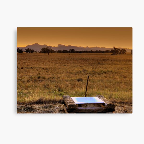 Item preview, Sunrise over the Warrumbungles Mountains 001 designed and sold by pedroski.