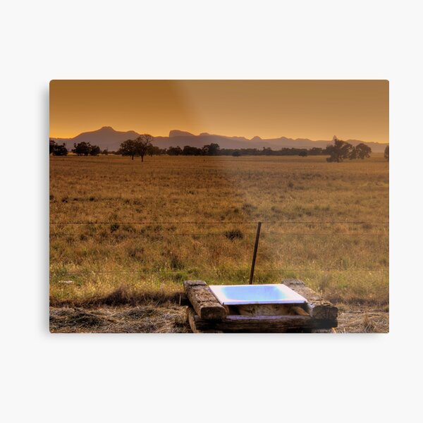 Item preview, Sunrise over the Warrumbungles Mountains 001 designed and sold by pedroski.