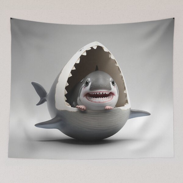 Item preview, Babyshark in a shark designed and sold by BinskisWonder.