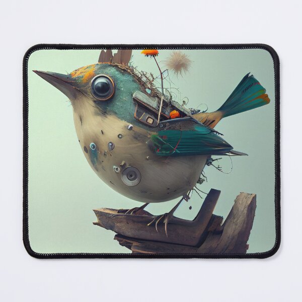 Artikelvorschau, Zany Chirp in Flotsam Digital Painting entworfen und verkauft von CodeAndColors.