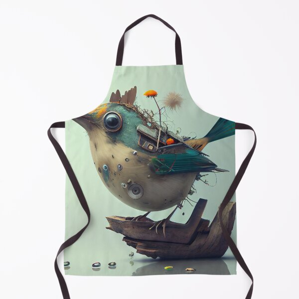 Artikelvorschau, Zany Chirp in Flotsam Digital Painting entworfen und verkauft von CodeAndColors.