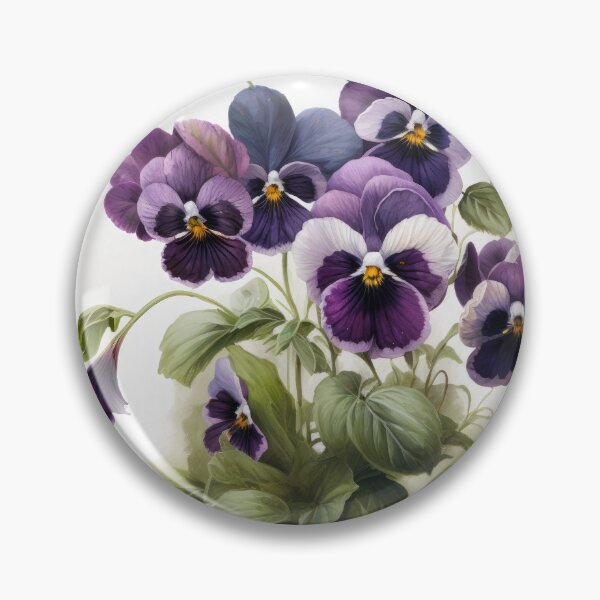Item preview, Purple Violas  designed and sold by Vanover Designs.