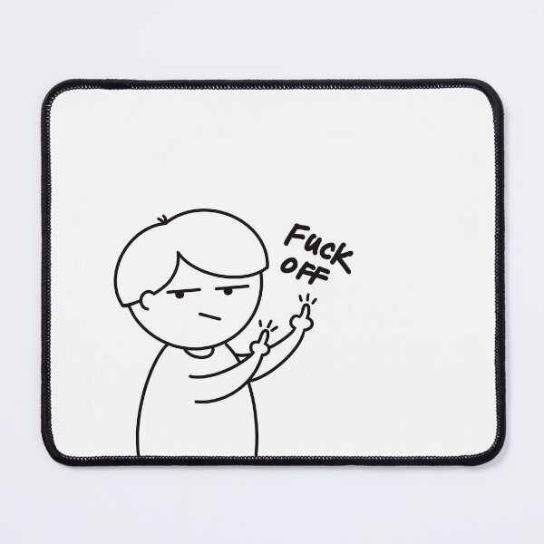 Item preview, Fuck Off (boy) designed and sold by hutdoodle.