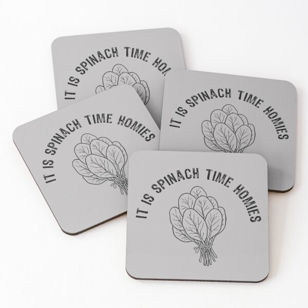 Item preview, It is spinach time homies, National Spinach Day, spinach lovers Gift designed and sold by abdelhak2005.