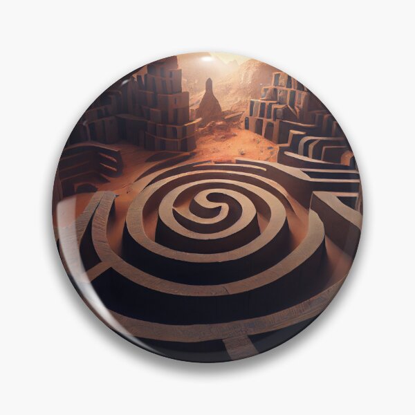 Artikelvorschau, The Maze of the Amulet Panorama Digital Painting entworfen und verkauft von CodeAndColors.