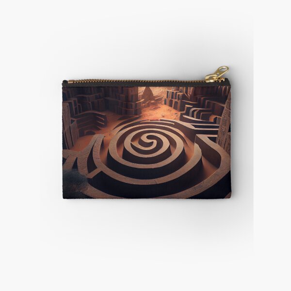 Item preview, The Maze of the Amulet Panorama Digital Painting designed and sold by CodeAndColors.