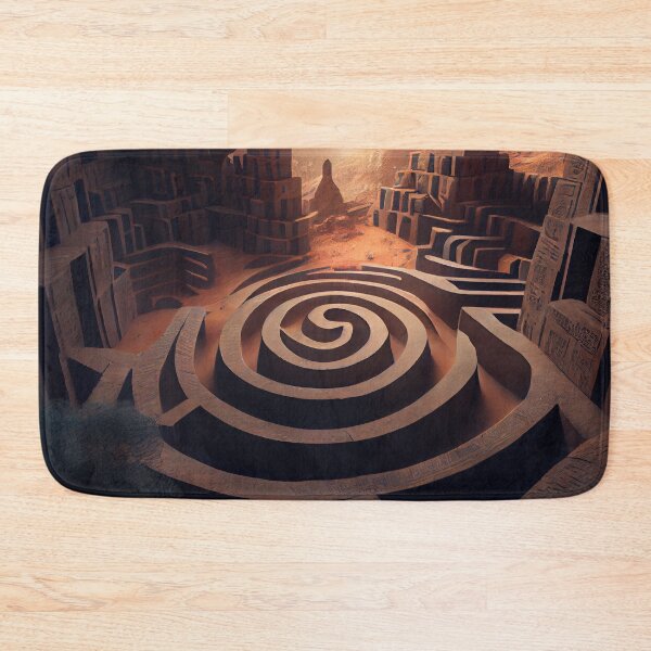 Item preview, The Maze of the Amulet Panorama Digital Painting designed and sold by CodeAndColors.