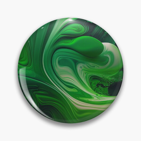 Item preview, St Patricks Day Artwork - Green abstract artwork designed and sold by Unwind-Art-Work.