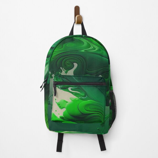 Item preview, St Patricks Day Artwork - Green abstract artwork designed and sold by Unwind-Art-Work.