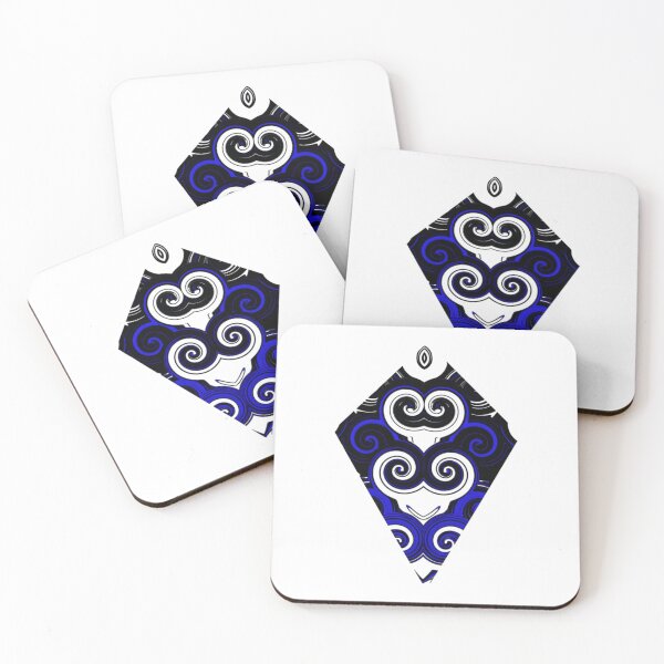 Item preview, Diamond and curls dark blue designed and sold by FlossOrFi.