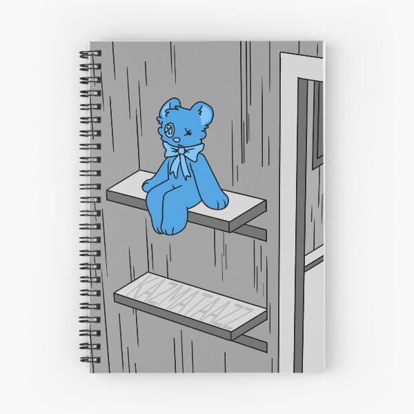Item preview, Blue Teddy Bear on Shelf designed and sold by ManedWolfa.