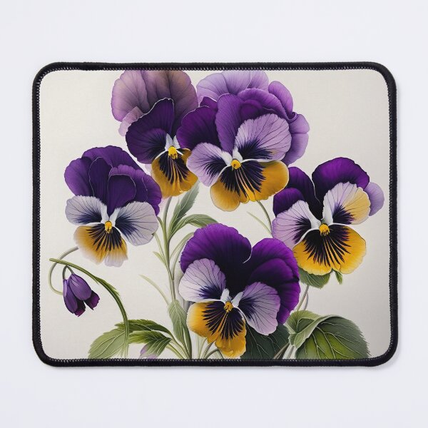 Item preview, Purple Violas  designed and sold by Vanover Designs.