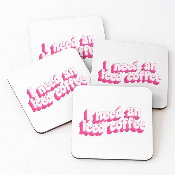 Item preview, I Need An Iced Coffee designed and sold by KMIKBAL7.