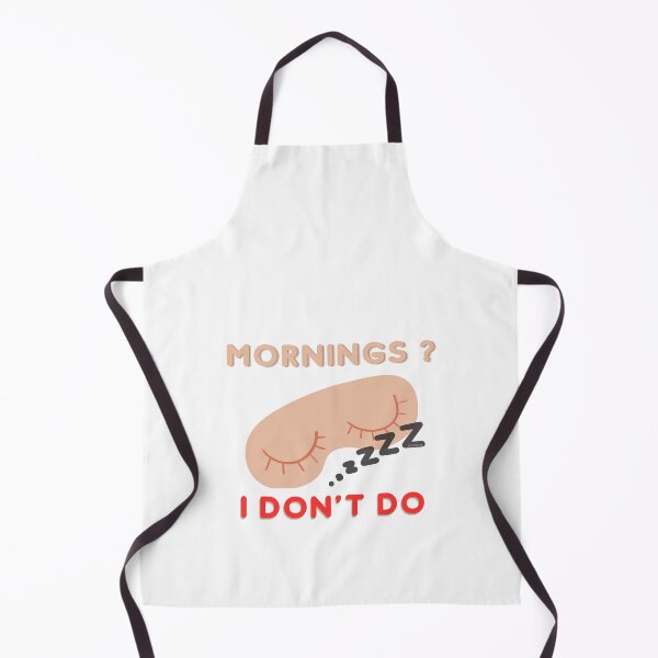 Item preview, I don't do mornings | designed and sold by YS-Prints.