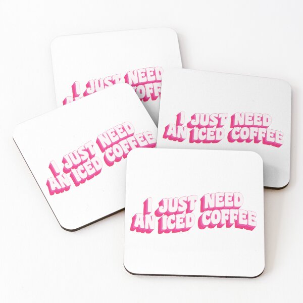 Item preview, I Just Need An Iced Coffee designed and sold by KMIKBAL7.