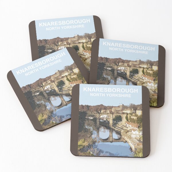 Item preview, Knaresborough, North Yorkshire. Travel poster designed and sold by BarbaraGlebska.