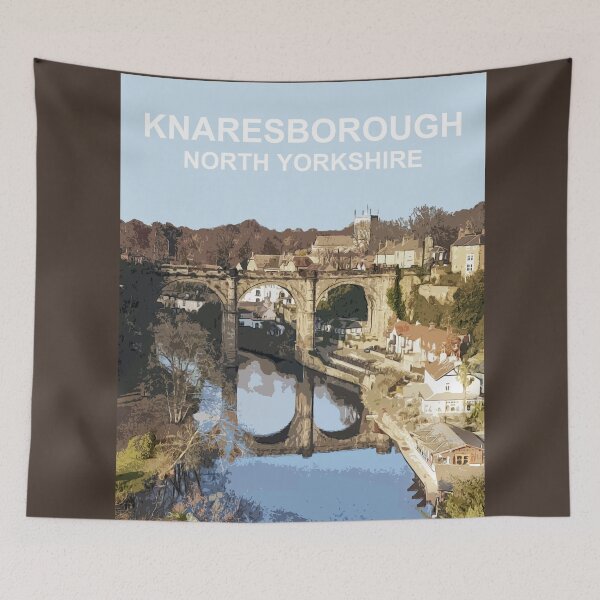 Item preview, Knaresborough, North Yorkshire. Travel poster designed and sold by BarbaraGlebska.
