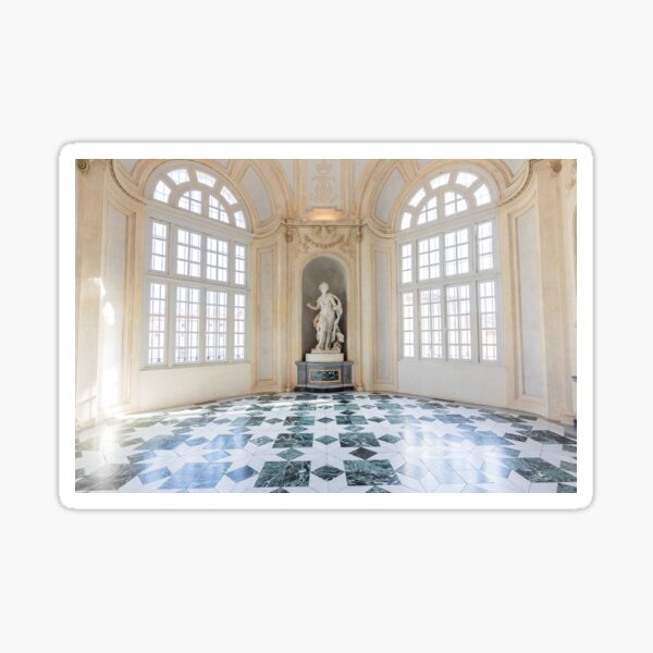 Reggia di Venaria Reale Italy - corridor perspective luxury ma