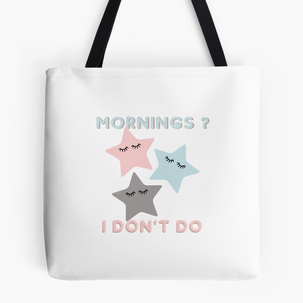Item preview, I don't do mornings | designed and sold by YS-Prints.